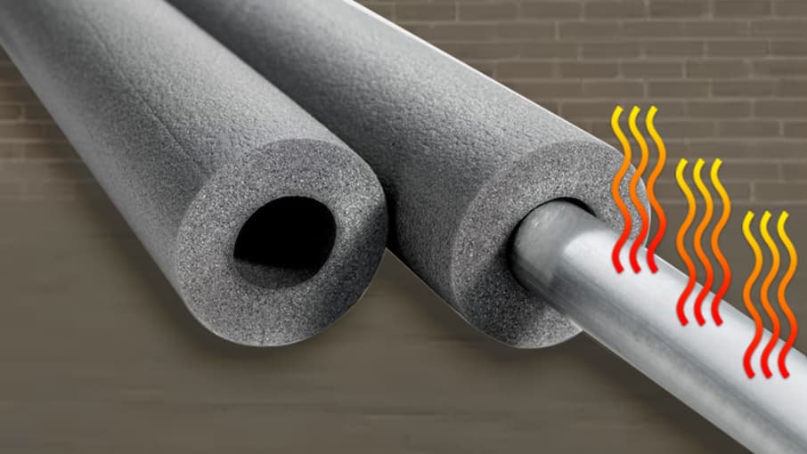 Temperatuur behouden met buisisolatie